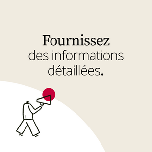 5. stratégie : informations complètes et personnalisation.