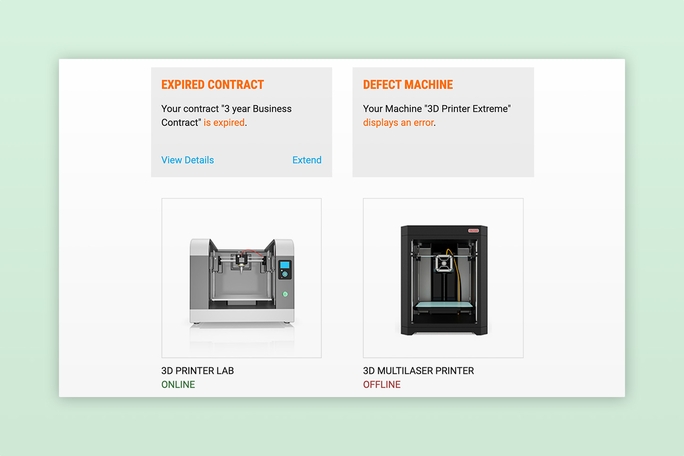 vue du backend du portail client numérique Intershop pour les fabricants dans le commerce en ligne