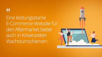 Leistungsstarke E-Commerce-Website für das Aftermarket-Geschäft