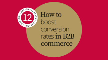 How to boost conversion rates in B2B e-commerce