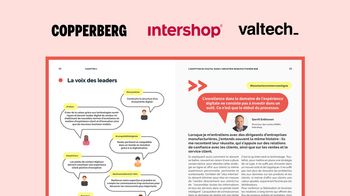 Intershop rapport d'enquête : La voix des leaders du digital dans l'industrie manufacturière en 2022