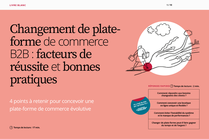 Le replatforming dans le commerce B2B : Facteurs de réussite et meilleures pratiques