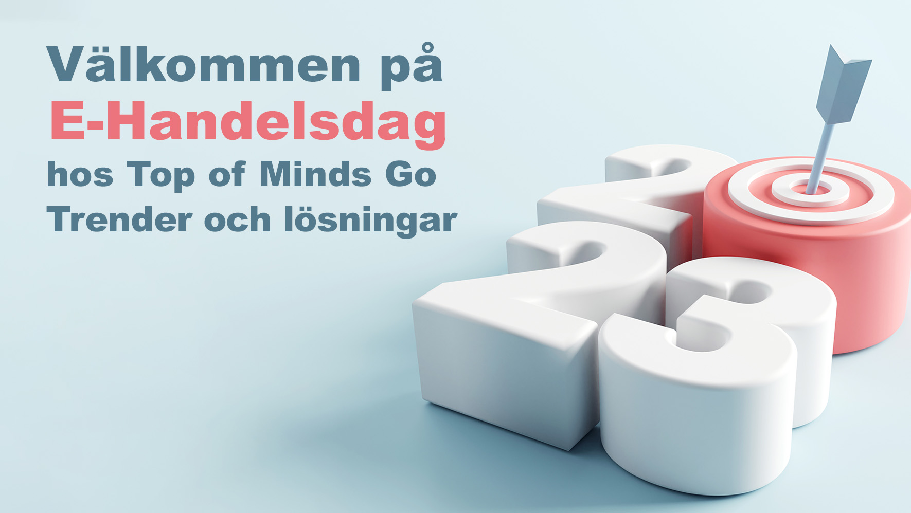 Join Intershop at Top of Minds E-Commerce Day in Stockholm